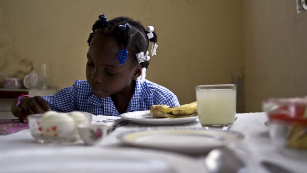 Wadley's Story, film still from 'Girl Rising', production shoot, Port-au-Prince, Haiti. Photo by Nicole Whitaker