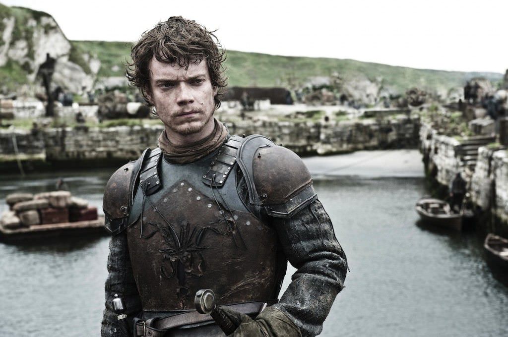 Alfie Allen as Theon Greyjoy. Photo Helen Sloan, courtesy HBO