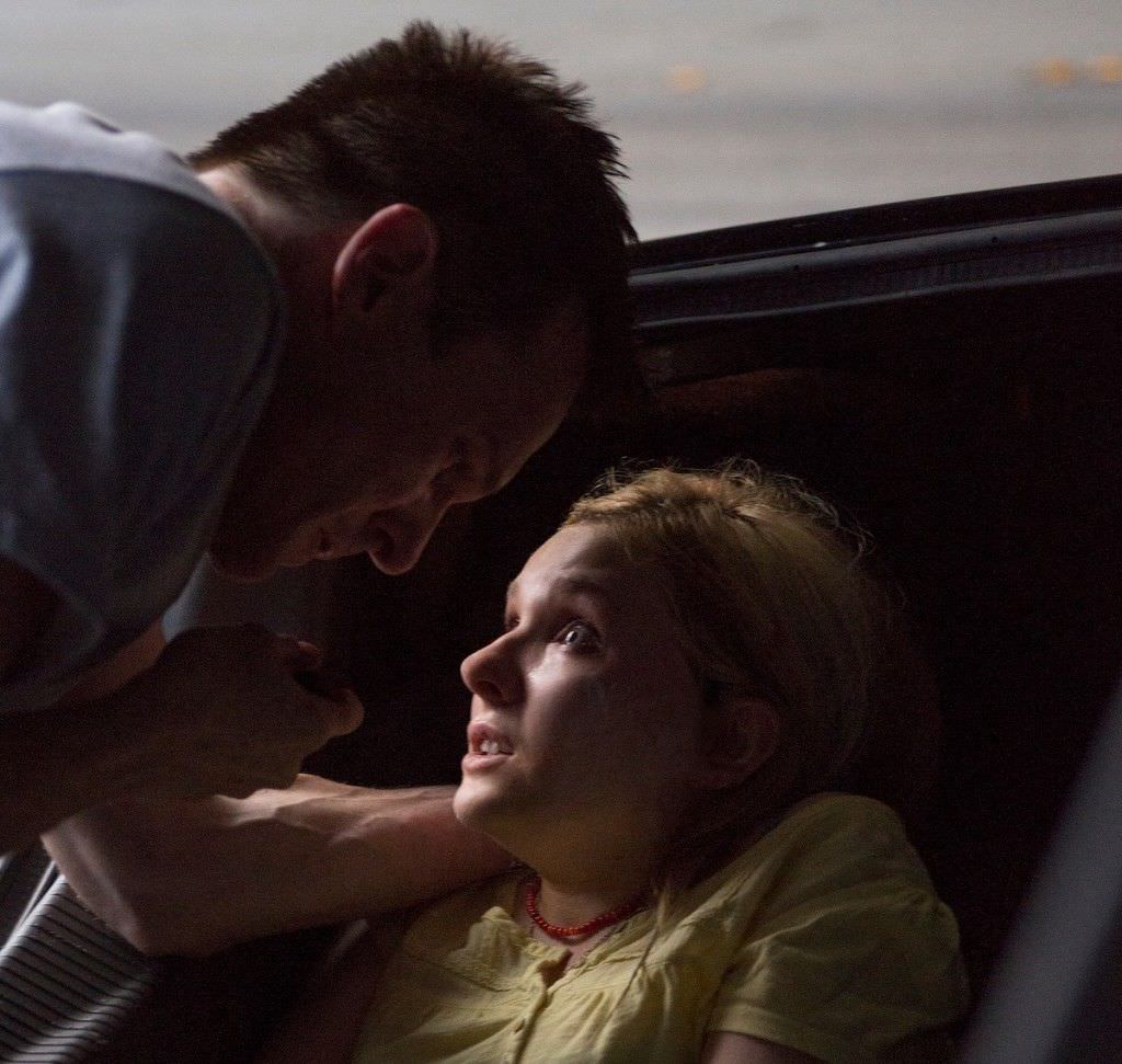 Michael Foster (Michael Eklund) and Casey Welson(Abigail Breslin) in The Call. Photo courtesy Sony Pictures.