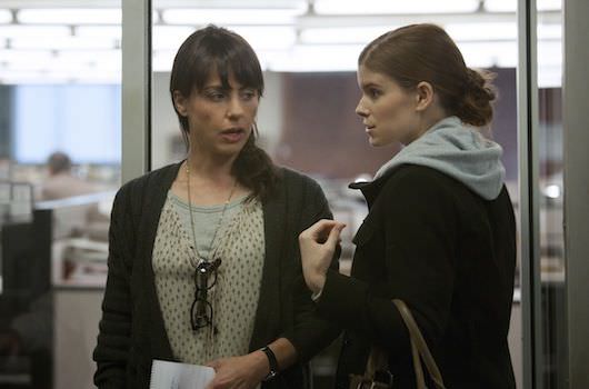 Constance Zimmer and Kate Mara in a scene from Netflix's "House of Cards." Photo credit: Melinda Sue Gordon for Netflix.