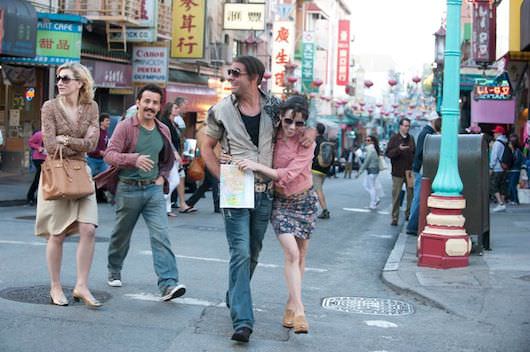 Left to right: Cate Blanchett as Jasmine, Max Casella as Eddie, Bobby Cannavale as Chili and Sally Hawkins as Ginger. Photo by Merrick Morton © 2013 Gravier Productions, Courtesy of Sony Pictures Classics