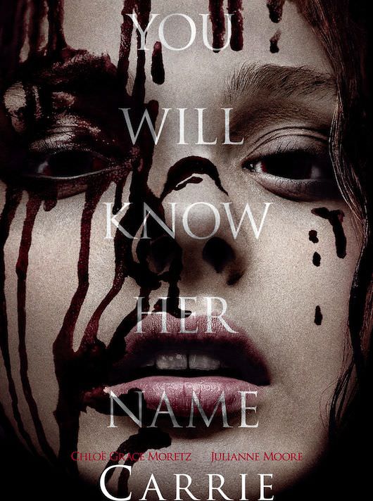 Samuel's design is clearly seen in the film poster. Courtesy Sony Pictures/Screen Gems