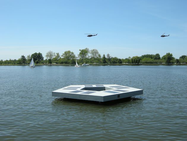 The 'Floating Pentagon,' otherwise known as the Polygonal Address System