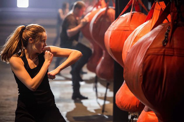 Shaileen Woodley trained hard for her role as Tris. Courtesy Summit Entertainment