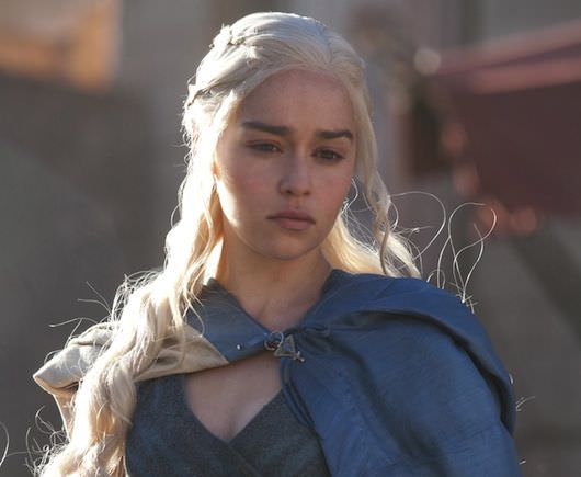 Daenerys, played by Emilia Clarke. Courtesy HBO.