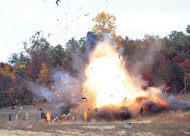 FBI Explodes a Car Bomb; Photo Credit- FBI