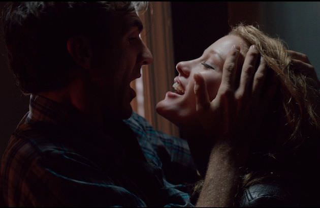 Eventually Otto (Paul Schneider) and Mildred (Ashley Hinshaw) make their relationship physical. Courtesy Tribeca Film Festival. 