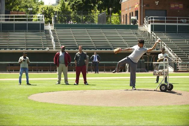 Suraj Sharma plays Rinku, a cricket star turned baseball prospect in Million Dollar Arm. Courtesy Walt Disney Studios. 