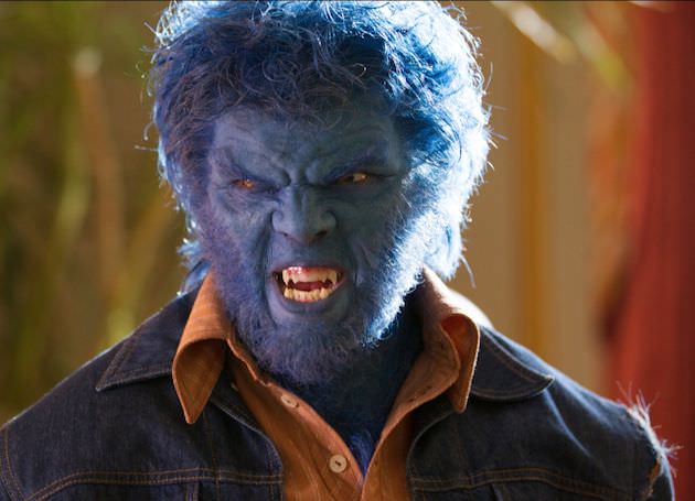 Nicholas Hoult unleashes his inner Beast. Courtesy 20th Century Fox.