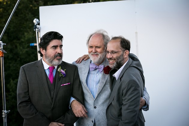 Left to right: Alfred Molina, John Lithgow and Director Ira Sachs Photo by Clay Enos, Courtesy of Sony Pictures Classics