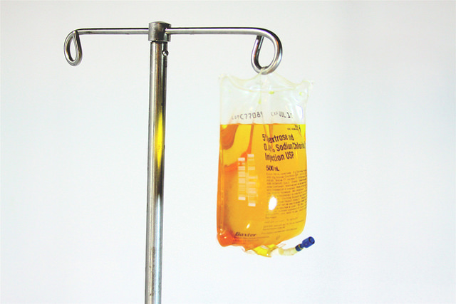 Saline Bag for IV Stand