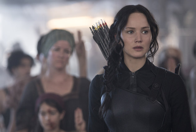 Katniss is no longer playing nice. Courtesy Lionsgate.