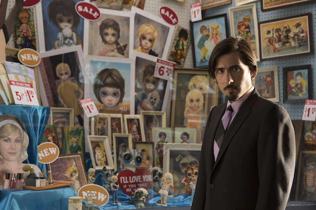 Jason Schwartzman plays Ruben, a North Beach gallery owner disgusted by the rise of the "Walter Keane's" work. Courtesy The Weinstein Co. 