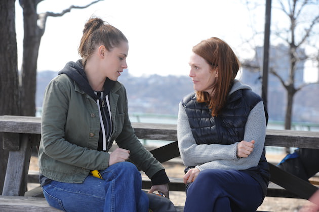 Left to right: Kristen Stewart as Lydia and Julianne Moore as Alice Photo by Jojo Whilden, Courtesy of Sony Pictures Classics