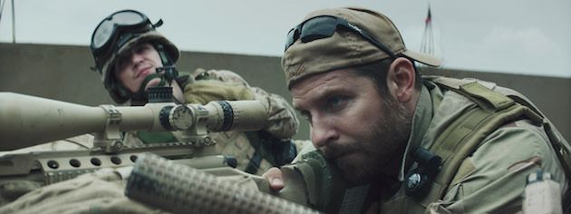 Dever helped Bradley Cooper train with live ammo. Courtesy Warner Bros. Pictures. 