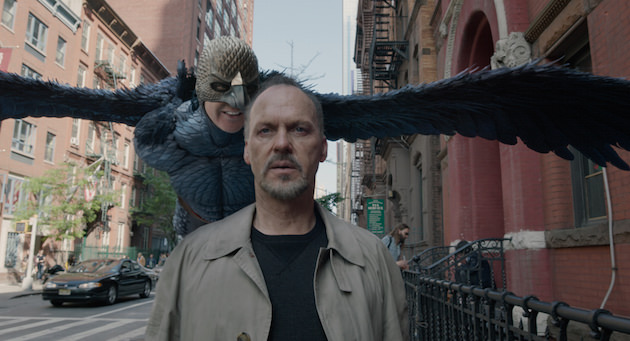 Michael Keaton is Riggan, a man who can't escape his past, or the voice that tells him he's better than what he's become. Courtesy Fox Searchlight Pictures. 