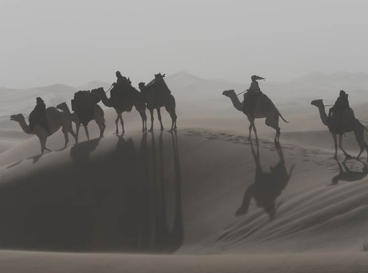 Herzog and his crew used the desert to create a sense of visual poetry. Courtesy Berlinale 2015