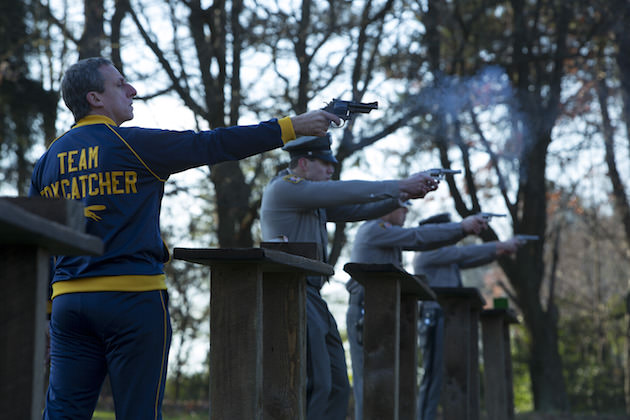 Steve Carrell is John du Pont in 'Foxcatcher.' Courtesy Sony Pictures Classics