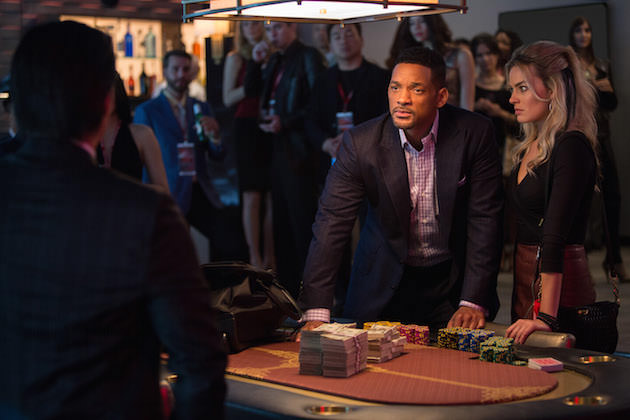 Will Smith and Margot Robbie in 'Focus.' Courtesy Warner Bros. Pictures