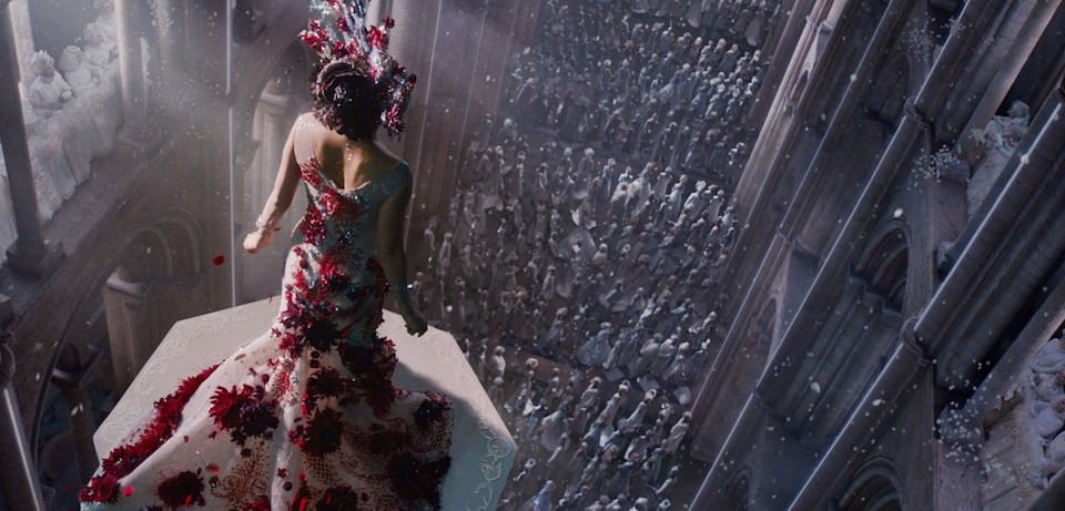 MIla Kunis stars as Jupiter Jones in Lana and Andy Wachowski's 'Jupiter Ascending.' Courtesy Warner Bros. Pictures. 