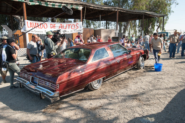 McFARLAND, USA..Behind the Scenes on set of McFarland, USA. Photo by Ron Phillips. Courtesy Walt Disney 2015