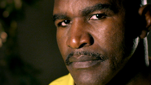 Evander Holyfield, one of the legends of the sport. Courtesy Amplify. 