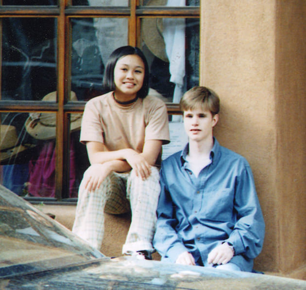 An old photo of Michele Josue and Matt Shepard. Courtesy of 'Matt Shepard is a Friend of Mine.'