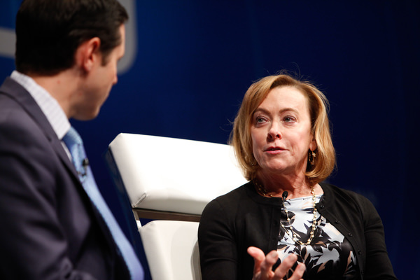 L-r: Rick Klein and Fox Searchlight's Nancy Utley. Photo by Ralph Alswang.