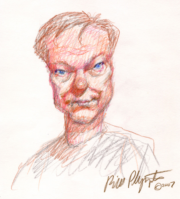 Bill Plympton - self portrait. 