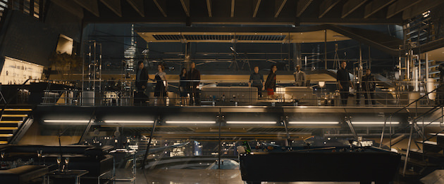 The Avengers welcome their new unwanted quest. Courtesy Marvel Studios. 