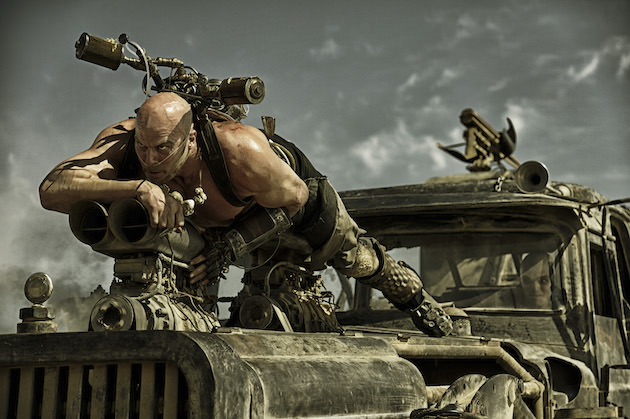 Caption: NATHAN JONES as Rictus Erectus in Warner Bros. Pictures' and Village Roadshow Pictures' action adventure "MAD MAX: FURY ROAD," a Warner Bros. Pictures release.