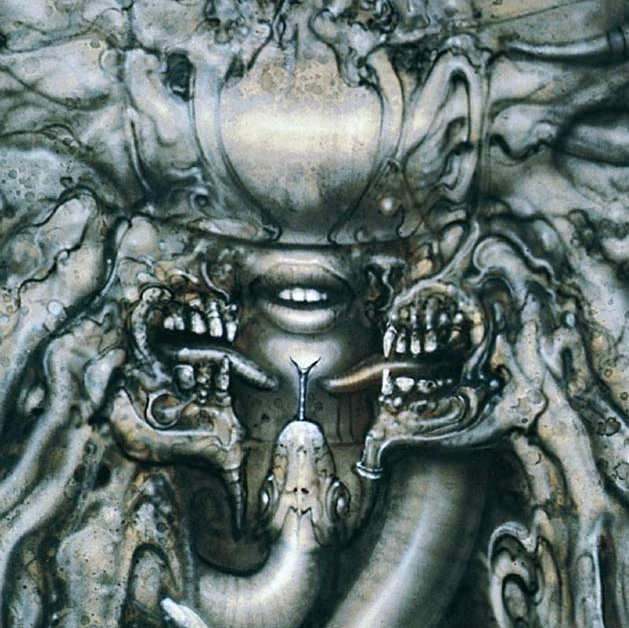 Danzig's album cover for "How the Gods Kill." Courtesy H.R. Giger: Dark Star