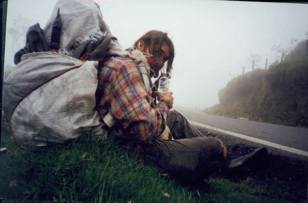 Karl in northern South America. Courtesy National Geographic/Karl Bushby