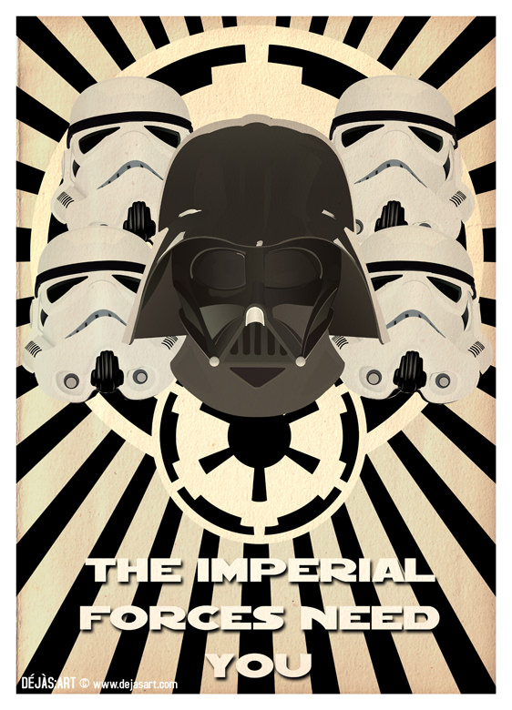 Star Wars Propaganda Poster 1. By Dejas.