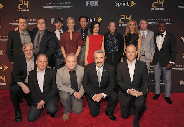 The cast and crew of '24: Live Another Day.' Courtesy Fox