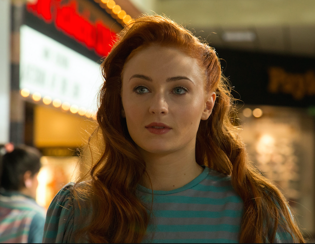 Sophie Turner is Jean Grey. Photo by Alan Markfield. Courtesy 20th Century Fox.