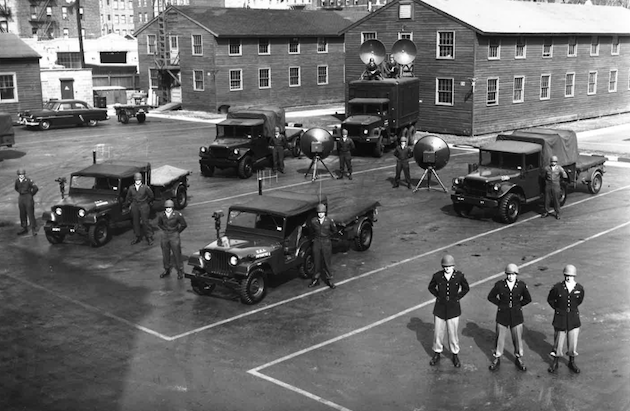 Mobile television for the US Army, 1956. Courtesy Kaufman Astoria Studios