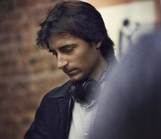 Director Noah Baumbach on the set of MISTRESS AMERICA.