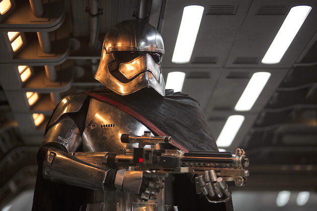 Star Wars: The Force Awakens Captain Phasma (Gwendoline Christie) Ph: David James ©Lucasfilm 2015