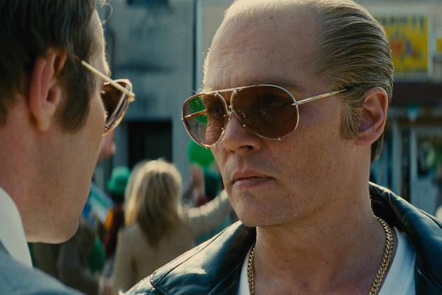 Johnny Depp, now with light blue eyes, a receding hairline and more. Courtesy Warner Bros. Picturs.