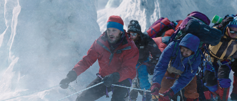 Rob Hall (JASON CLARKE) leads the expedition in "Everest". Photo Credit: Universal Pictures