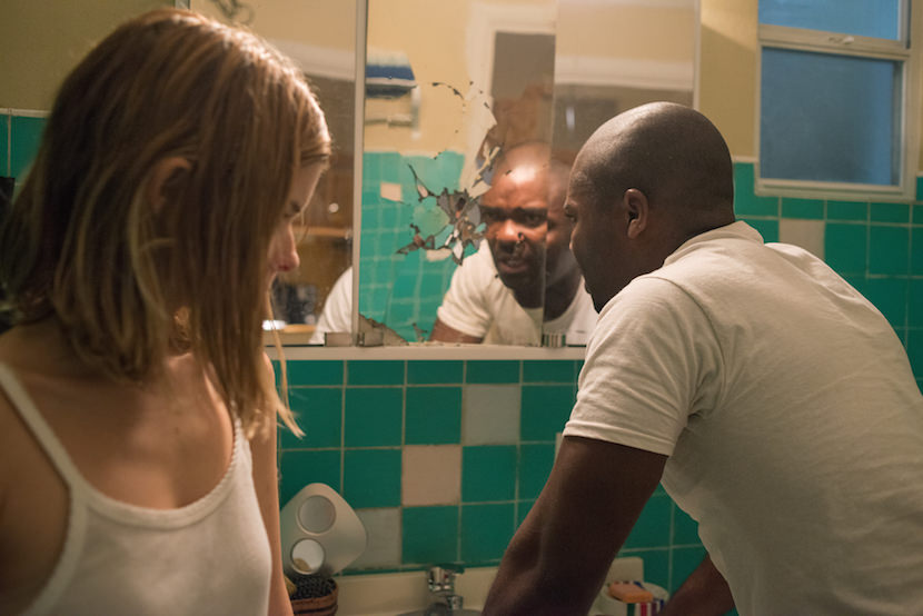 Kate Mara plays Ashley Smith and David Oyelowo plays Brian Nichols in Captive from Paramount Pictures