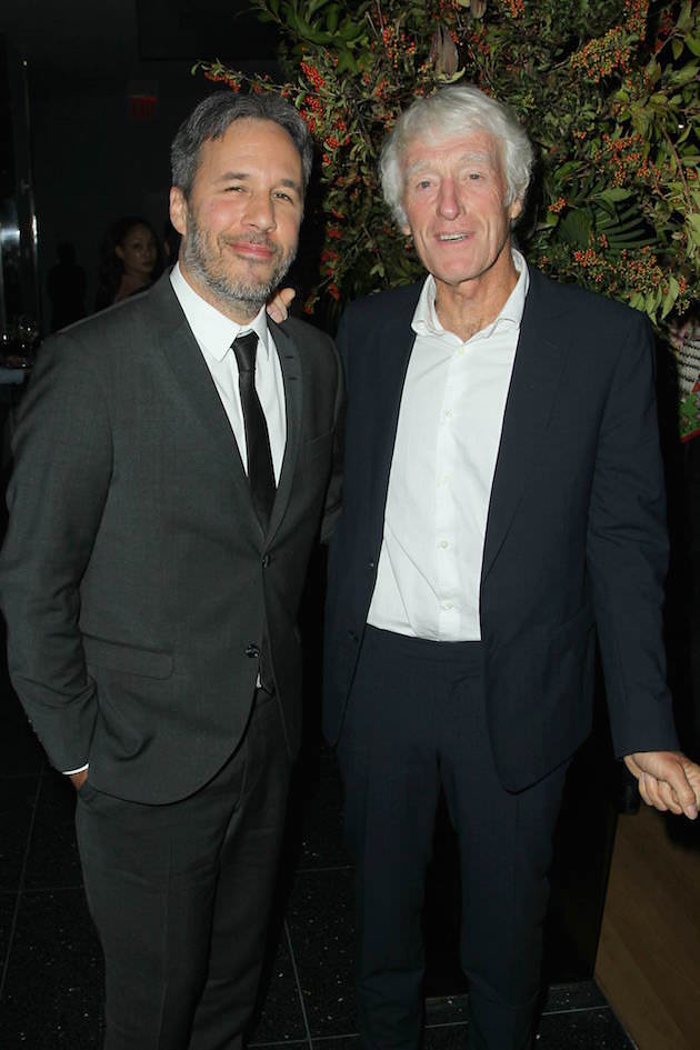 Denis Villeneuve and Roger Deakins at NYC Special Screening Sept 15h. photo credit: Facebook/Sicario/Lionsgate