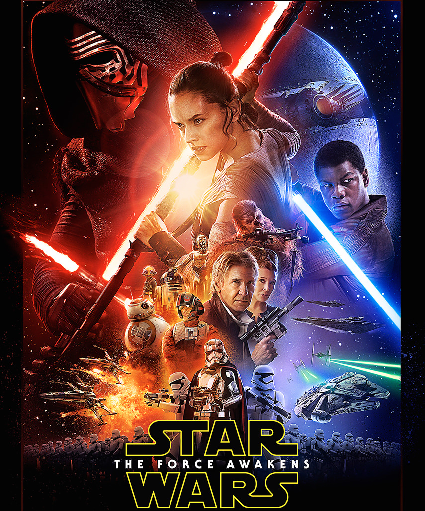 The new poster. Courtesy Walt Disney Pictures/Lucasfilm