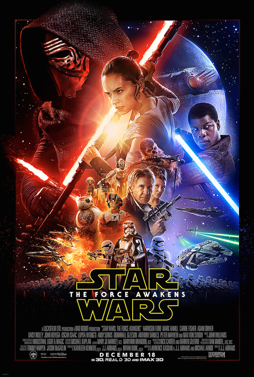 The new poster. Courtesy Walt Disney Pictures/Lucasfilm