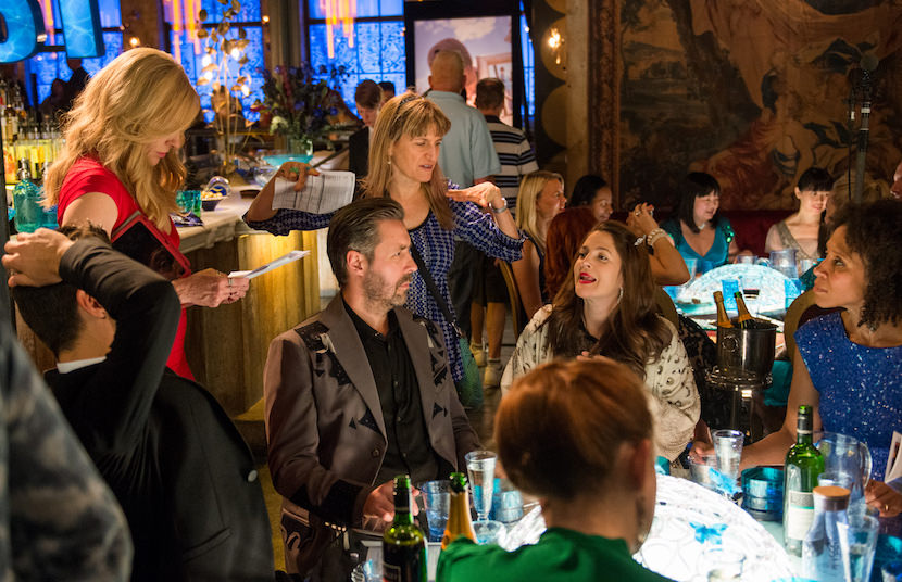 Toni Collette, Paddy Considine, Catherine Hardwicke and Drew Barrymore on the set of MISS YOU ALREADY.  Photo credit: Nick Wal