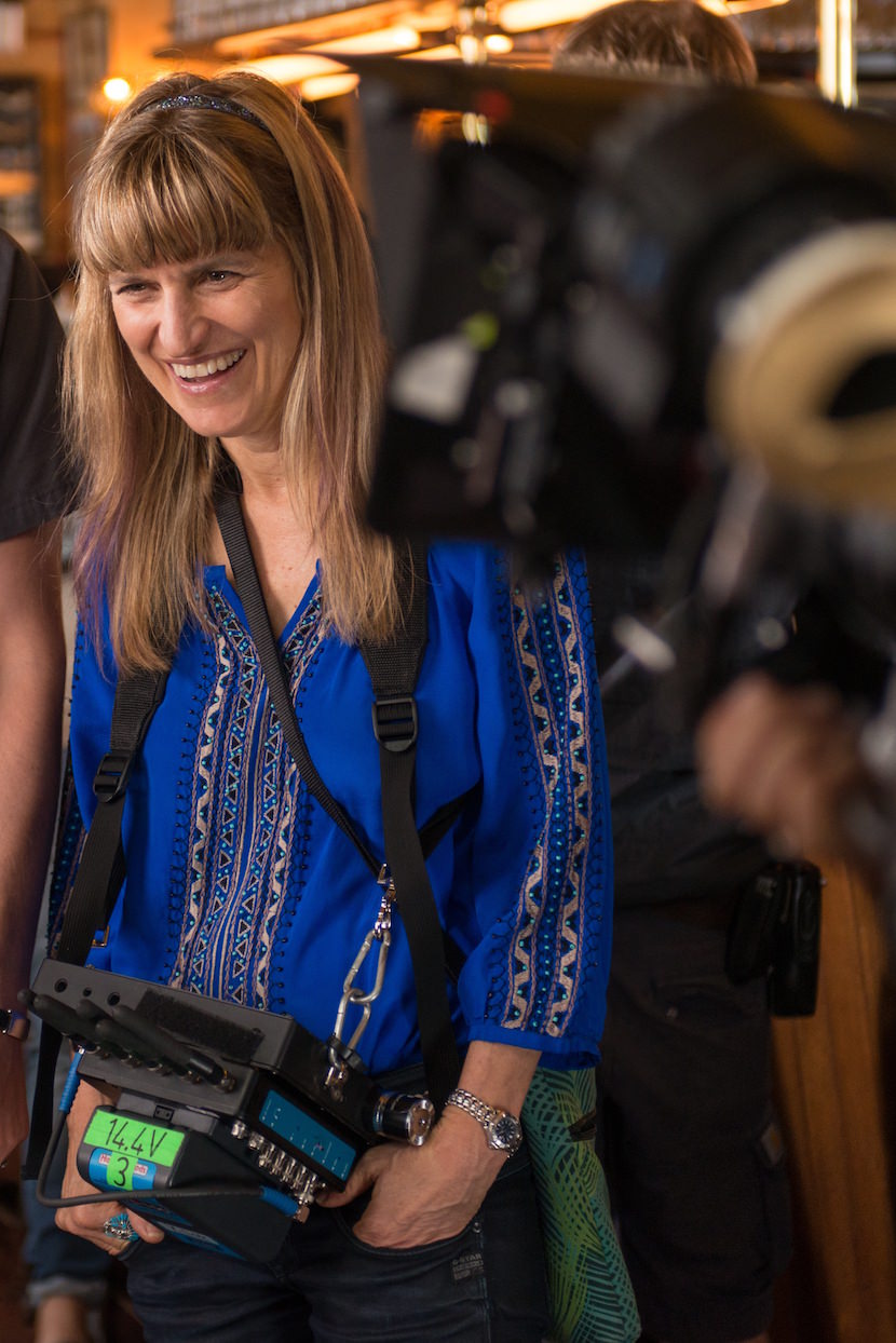 Catherine Hardwicke on the set of MISS YOU ALREADY  Photo credit: Nick Wall 