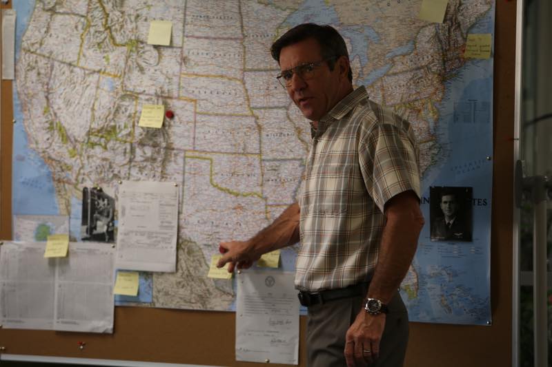 Dennis Quaid as Lt. Colonel Roger Charles Photo by Matt Hart © 2015 RatPac Truth LLC., Courtesy of Sony Pictures Classics 