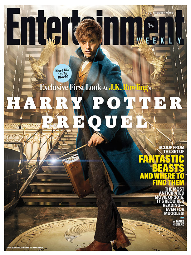 Entertainment Weekly's Fantastic Beasts cover.