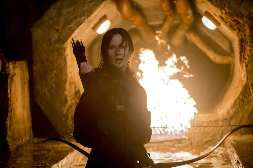 Jennifer Lawrence stars as ‘Katniss Everdeen’ in THE HUNGER GAMES: MOCKINGJAY - PART 2. Photo Credit: Murray Close